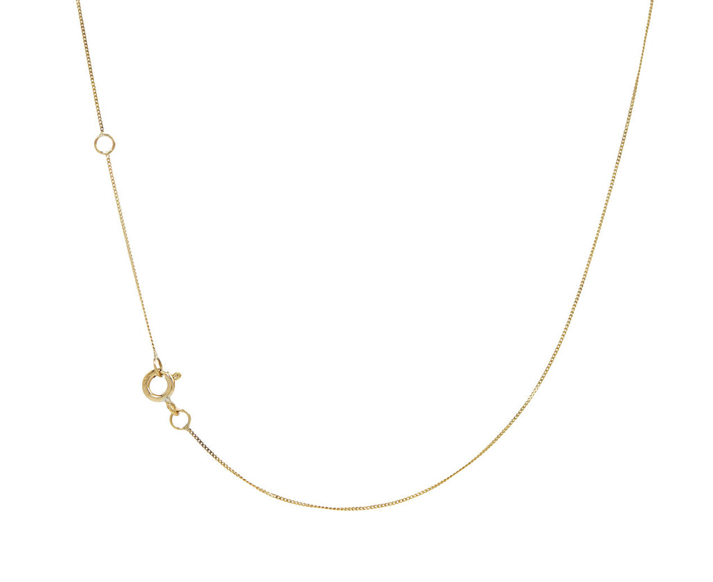 Pascale Monvoisin Moonstone and Diamond Orso Pendant Necklace - Closure