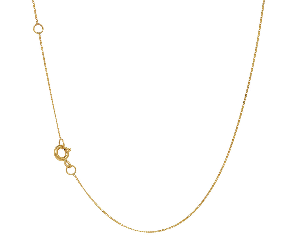 Pascale Monvoisin Aventurine Quartz and Diamond Pierrot Necklace - closure