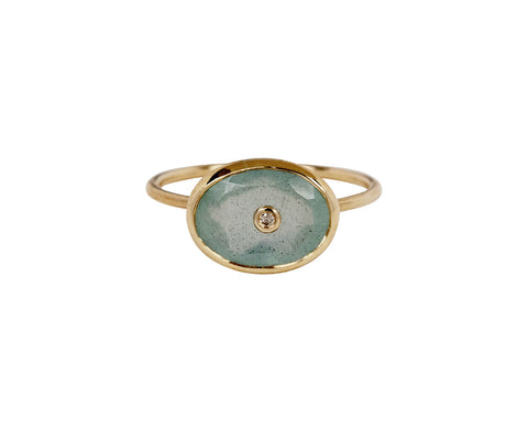 Pascale Monvoisin Aquamarine Orso Ring