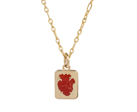 Carnelian From the Heart Necklace