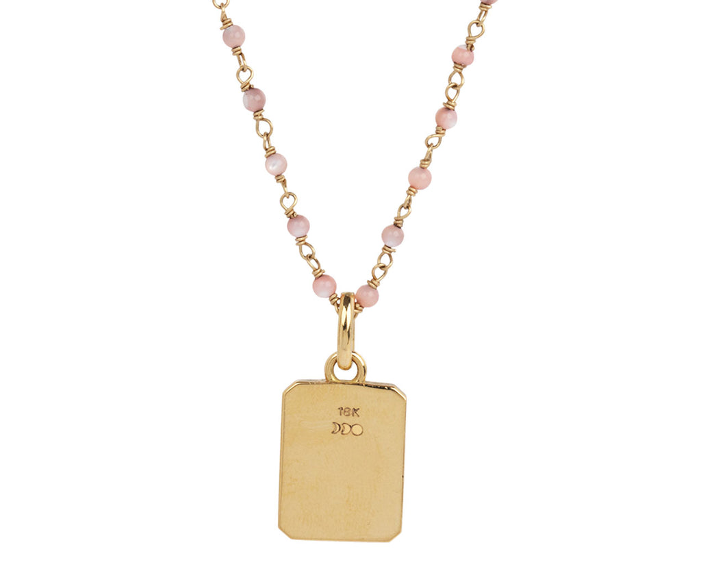 Pink Opal and Rose Quartz From the Heart Necklace