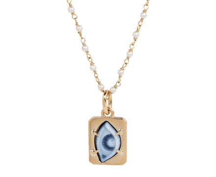Pearl and Cameo The Eye of the Beholder Necklace
