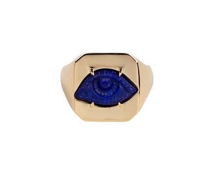 Lapis Eye of the Beholder Ring