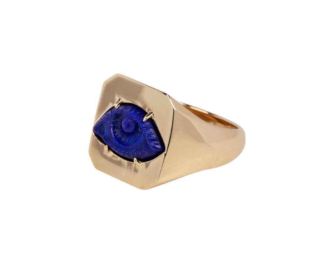 Lapis Eye of the Beholder Ring