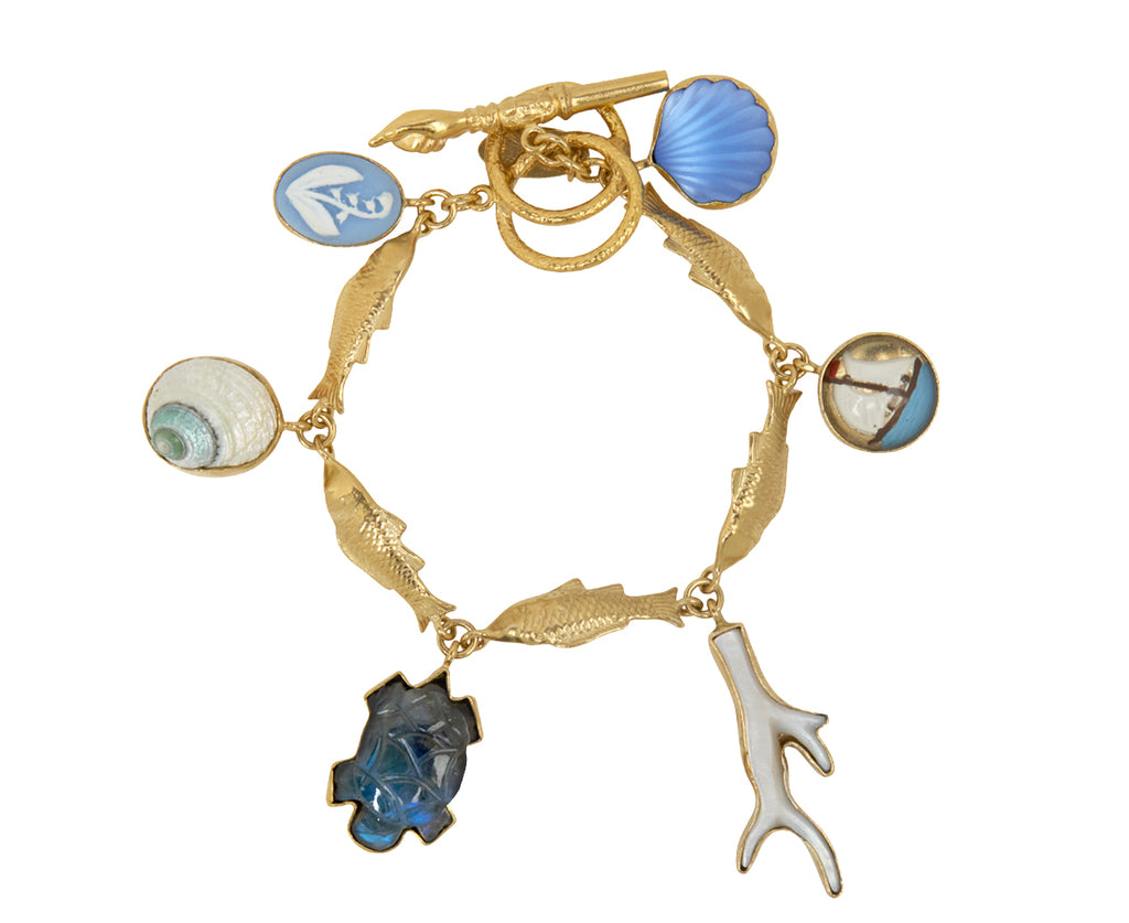 Grainne Morton Fish Charm Bracelet