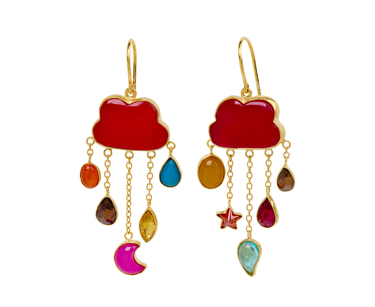 GRAINNE MORTON 雲ピアス mort-