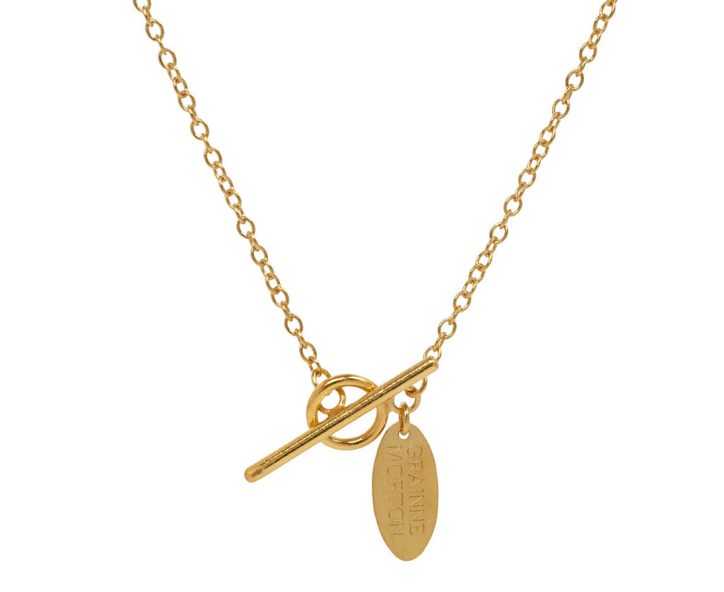 Grainne Morton Five Mini Mushroom Charm Necklace - Closure