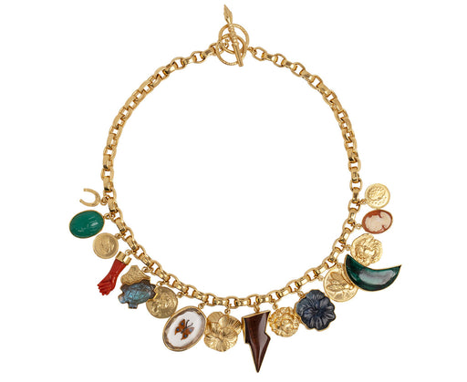 Chunky Charm Necklace