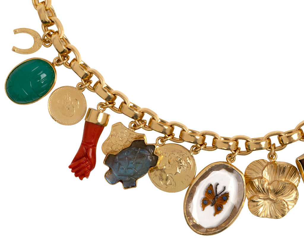 Chunky Charm Necklace