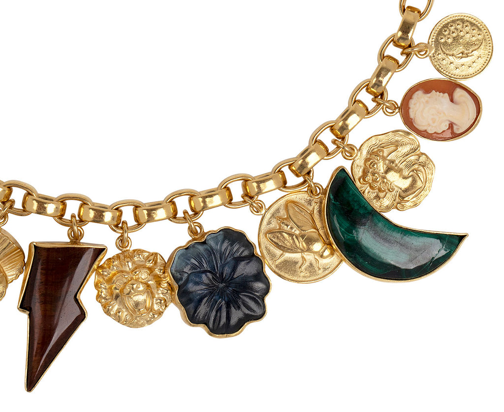 Chunky Charm Necklace