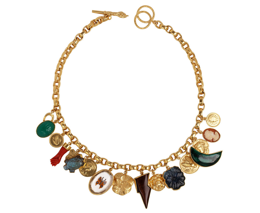 Chunky Charm Necklace