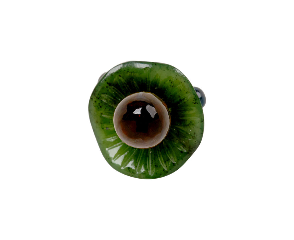 Jade Agaric Charm Pendant ONLY