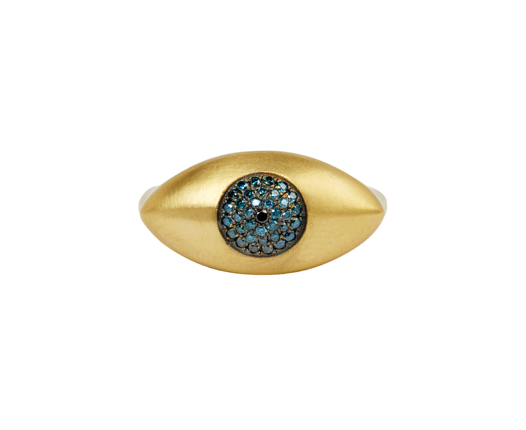 Big Healing Eye 2 Signet Ring