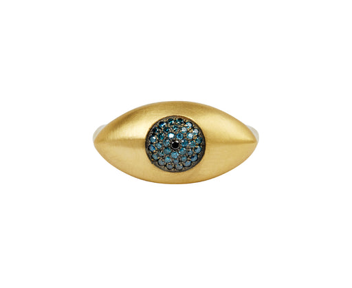 Big Healing Eye 2 Signet Ring