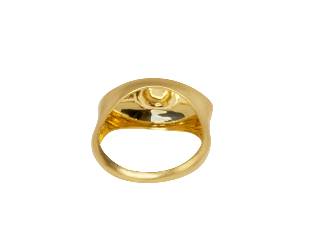 Big Healing Eye 2 Signet Ring