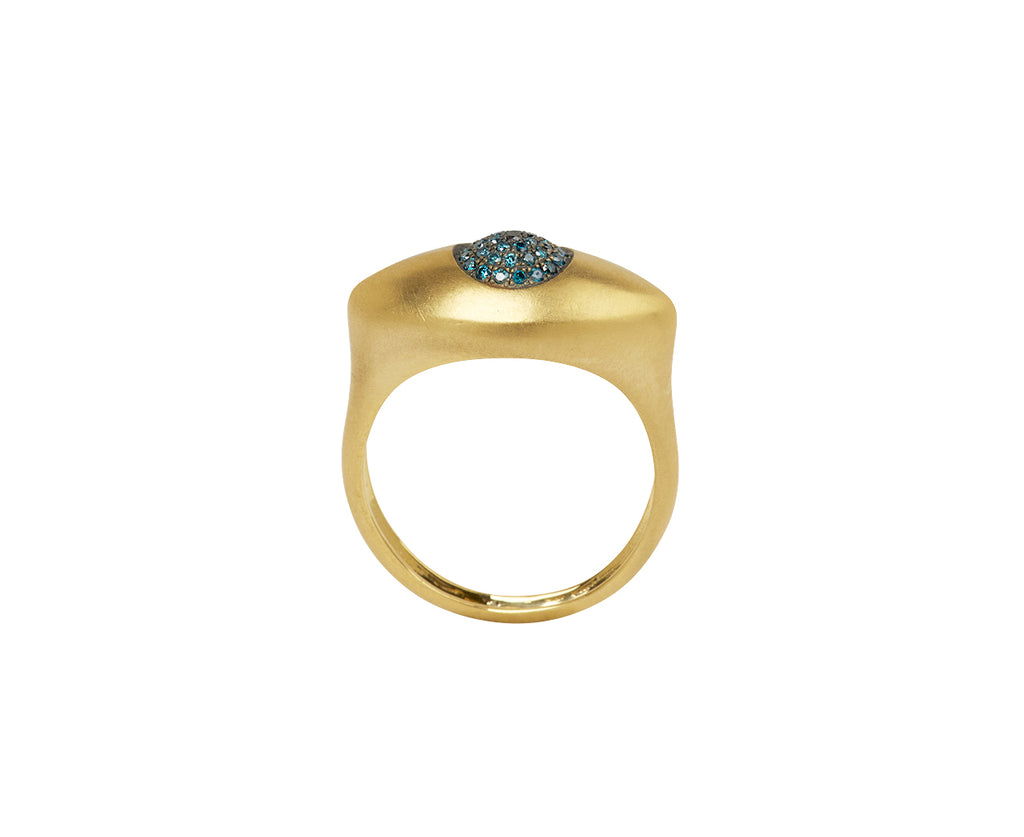 Big Healing Eye 2 Signet Ring