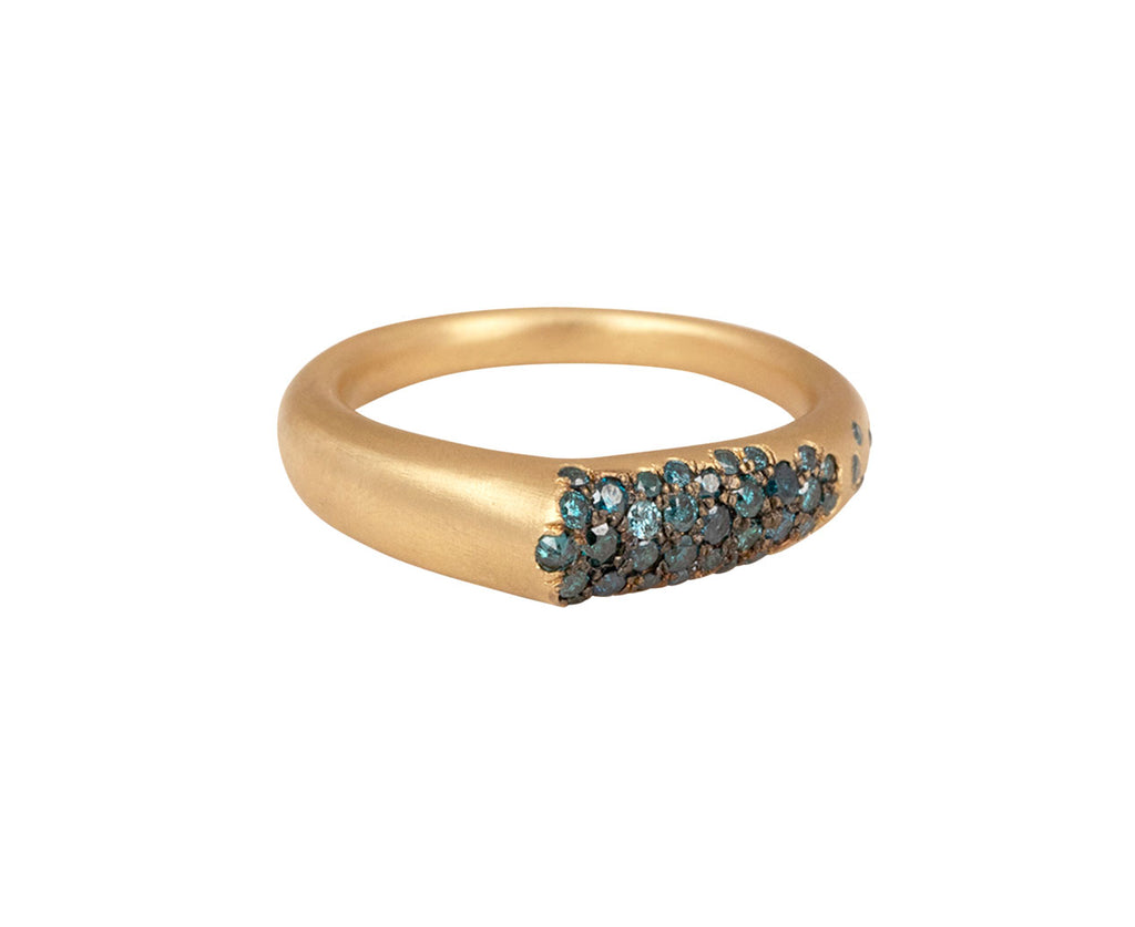 Blue Diamond The Arch Prosperity Stripe Ring