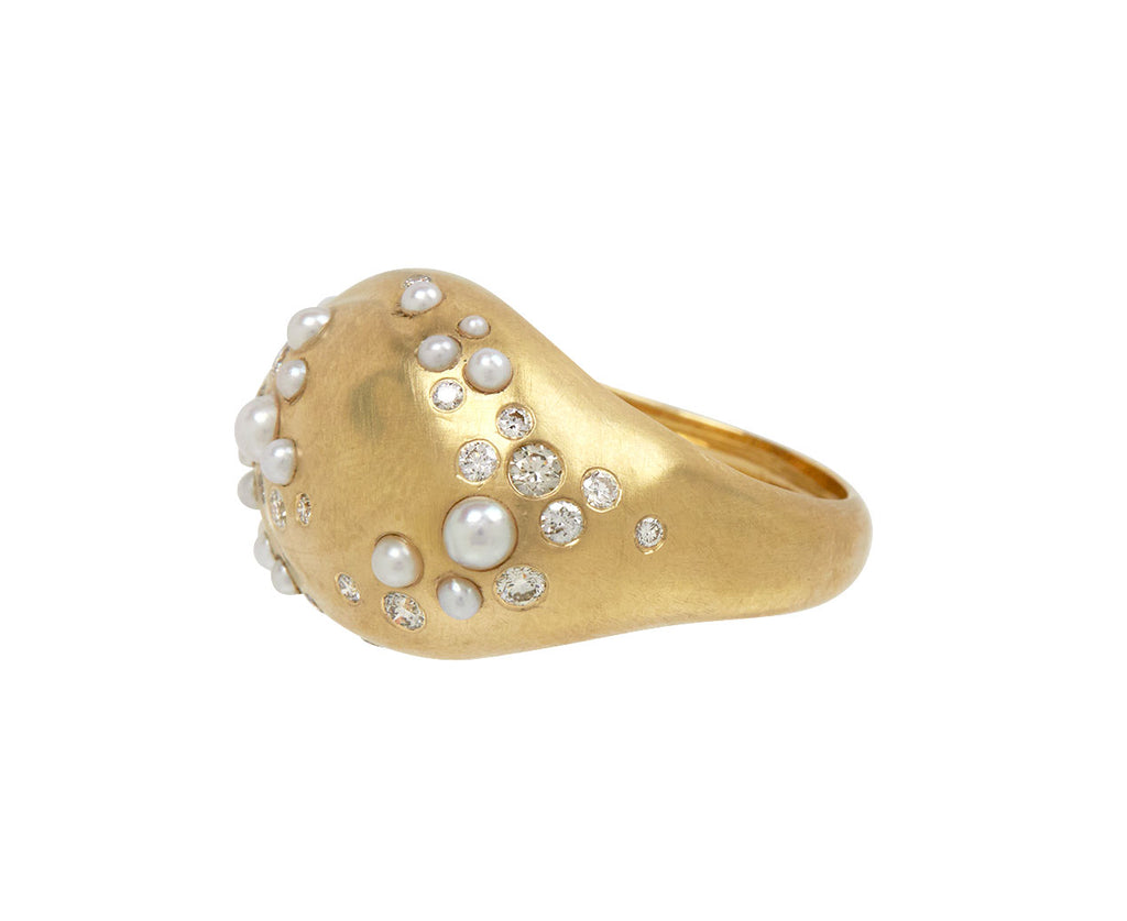 Drop Shine Oval Ring