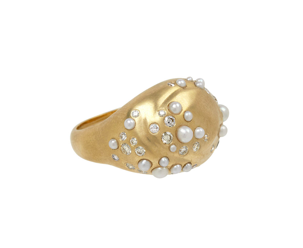 Drop Shine Oval Ring