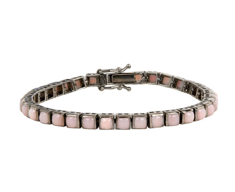 Nak Armstrong Nakard Pink Opal Tennis Bracelet