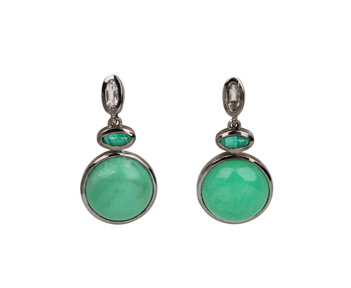 Nak Armstrong Nakard Chrysoprase Flask Earrings