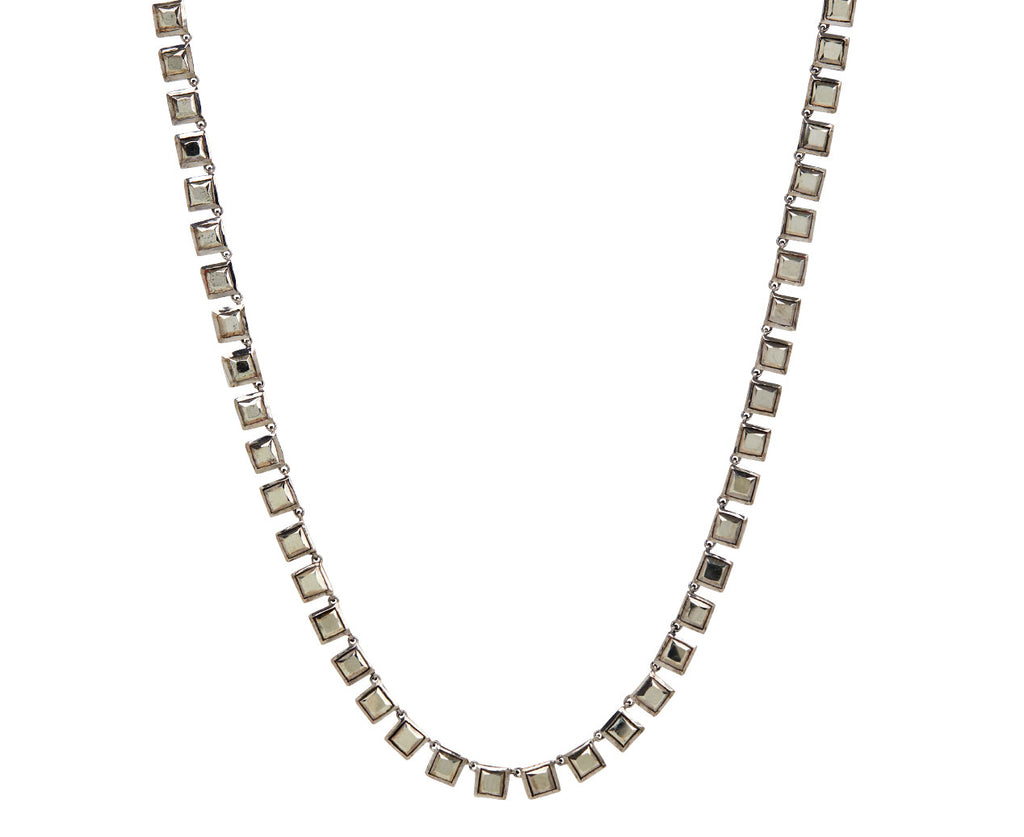 Nak Armstrong Nakard Pyrite Opera Tile Necklace