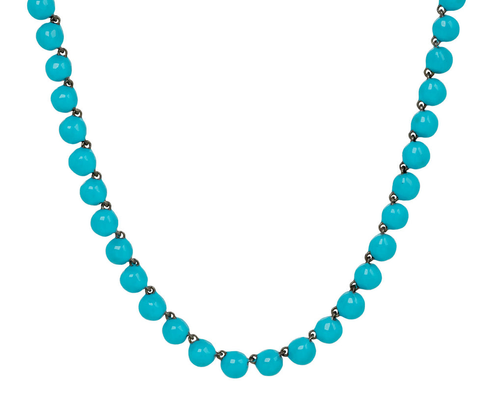 Small Apatite Georgian Rivière Necklace