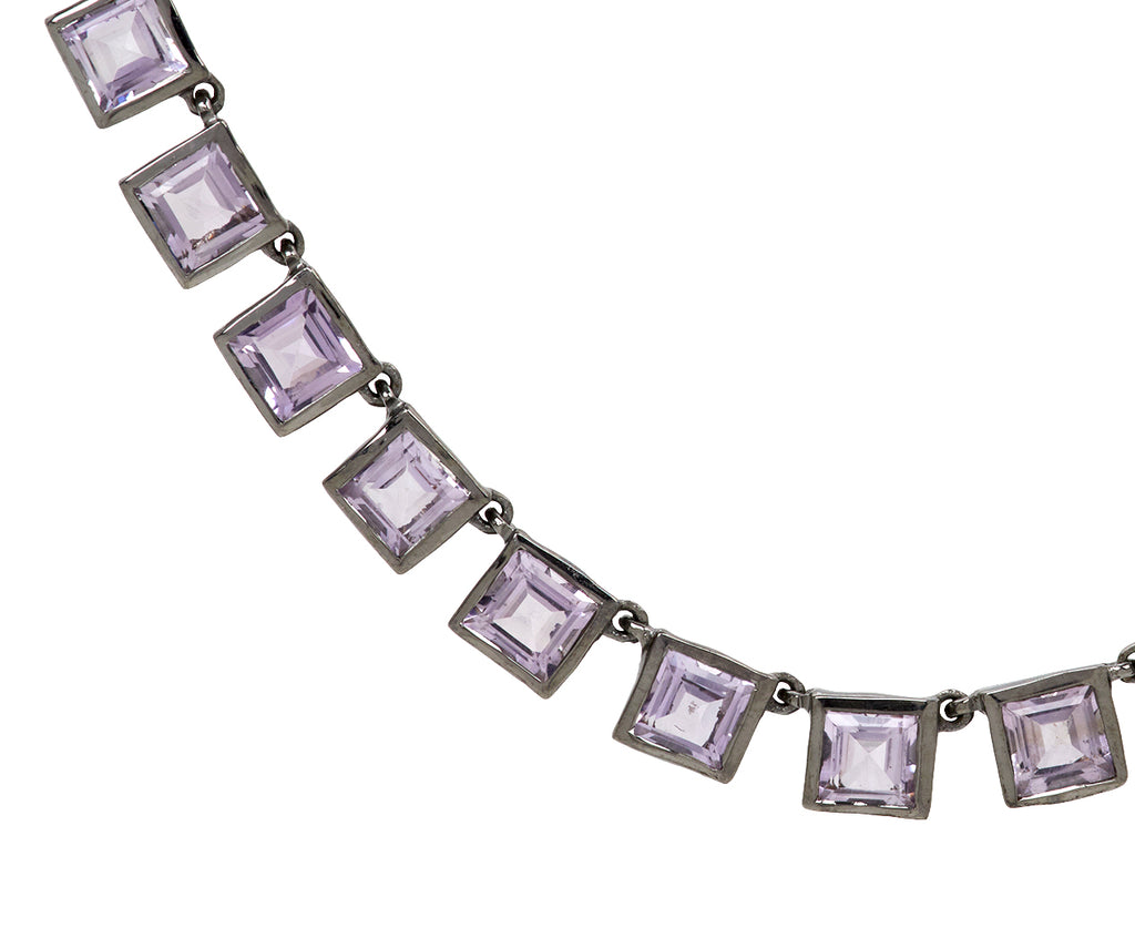 Nak Armstrong Rose de France Brilliant Riviere Necklace - Closeup