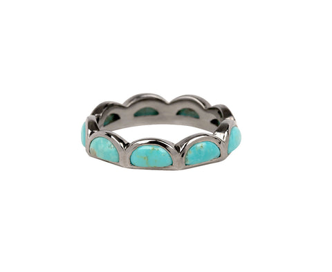 Nak Armstrong Nakard Turquoise Scallop Band