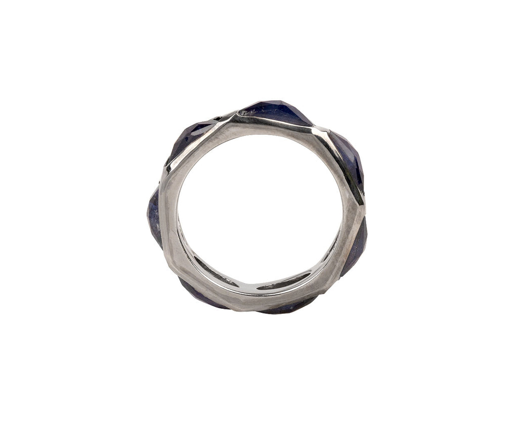 Nak Armstrong Nakard Sapphire Scallop Band - Side View