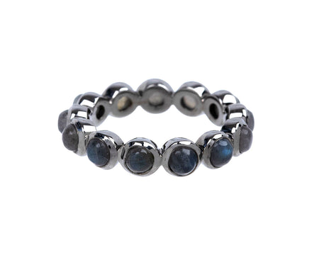 Nak Armstrong Nakard Labradorite Mini Dot Eternity Band Ring