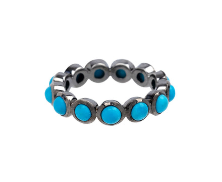 Nak Armstrong Nakard Labradorite Mini Dot Eternity Band Ring