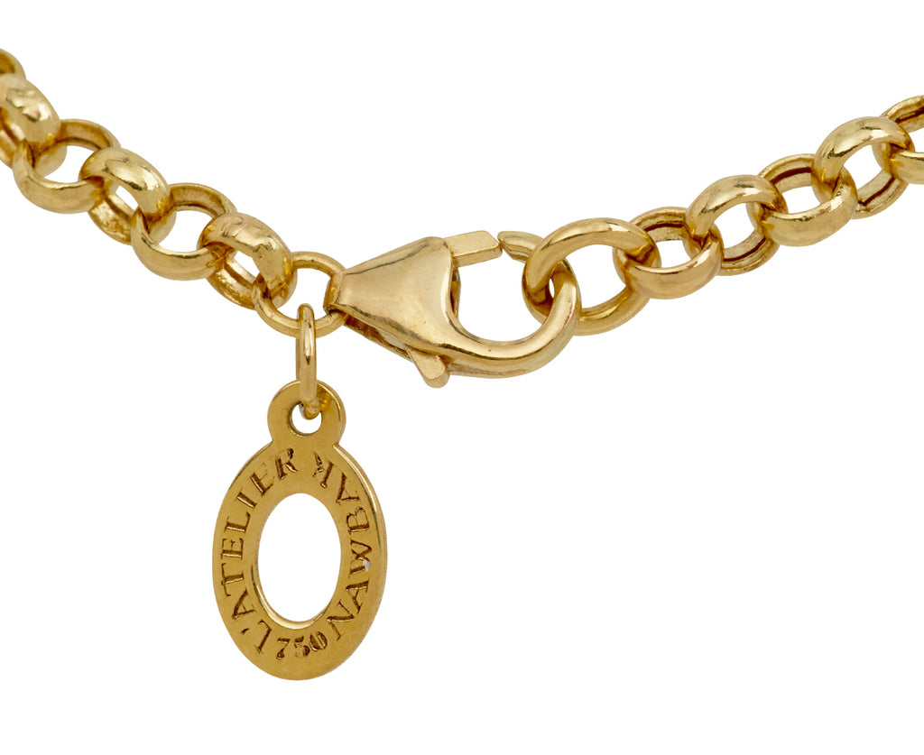 L'Atelier Nawbar Small Warrior Princess Diamond Bracelet - closure