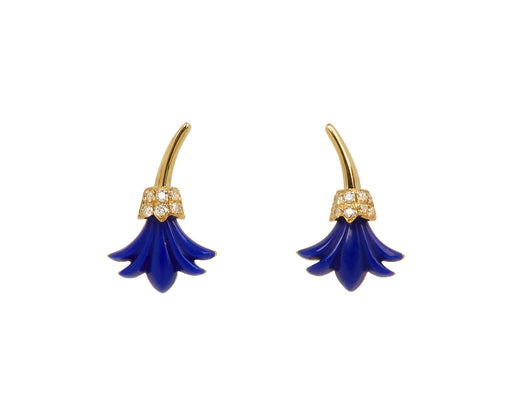 Lapis Psychedeliah Stud Earrings - TWISTonline 