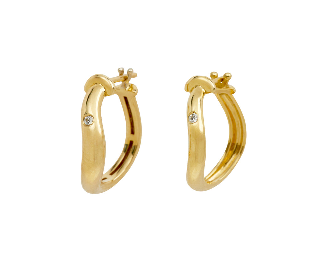 L'Atelier Nawbar Boa Stackable Hoop Earrings