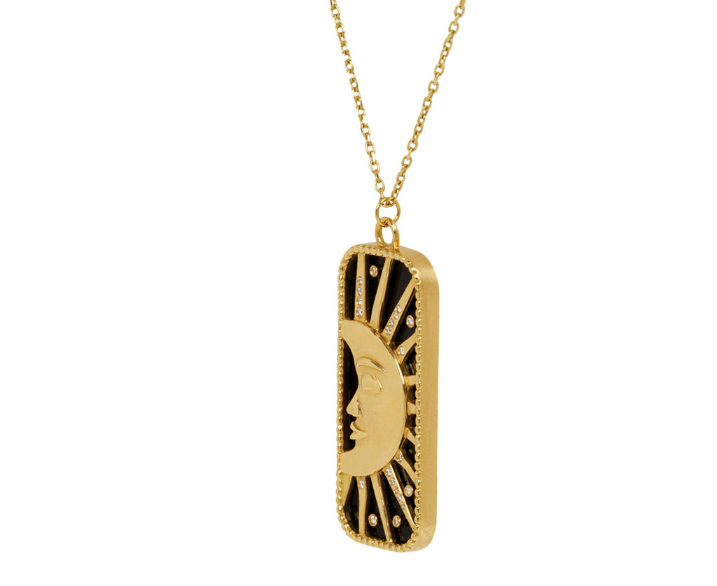 L'Atelier Nawbar Moon To My Sun Pendant Necklace - side