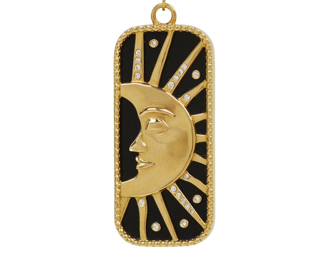 L'Atelier Nawbar Moon To My Sun Pendant Necklace - closeup