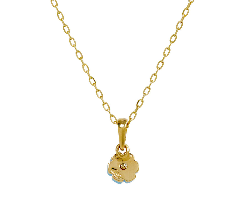 L'Atelier Nawbar Rosette #2 Pendant Necklace - back