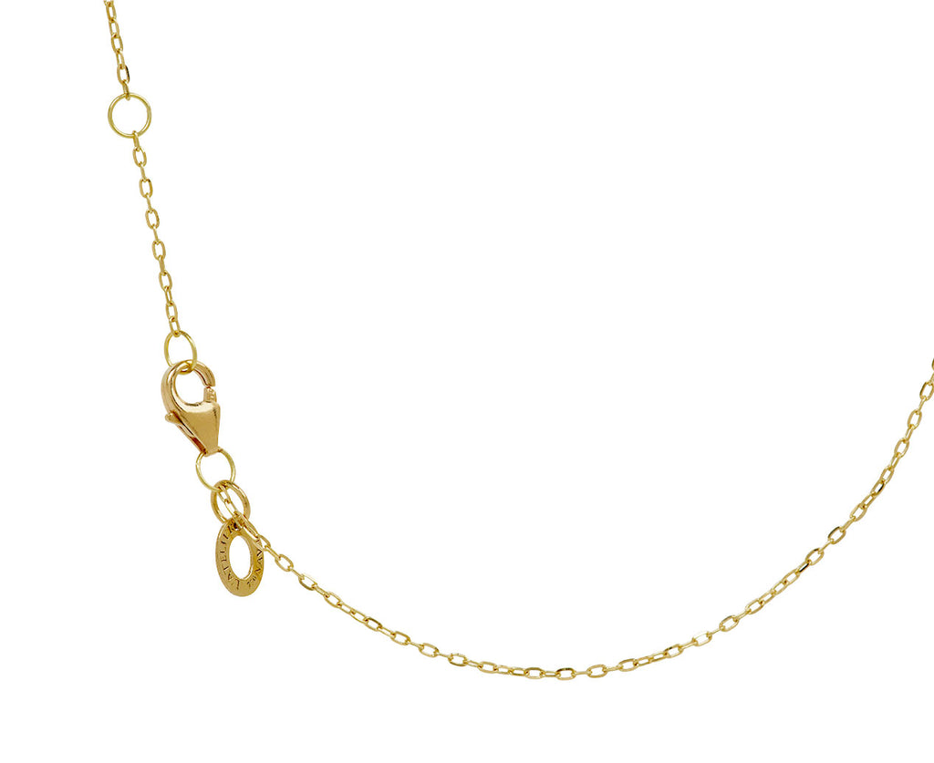L'Atelier Nawbar Rosette #2 Pendant Necklace - closure