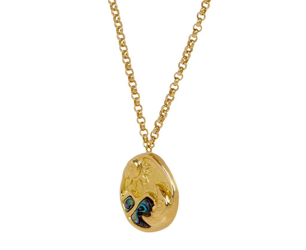 L'Atelier Nawbar Cosmic Love Pendant Necklace - side
