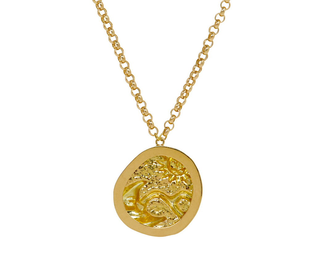L'Atelier Nawbar Cosmic Love Pendant Necklace - back