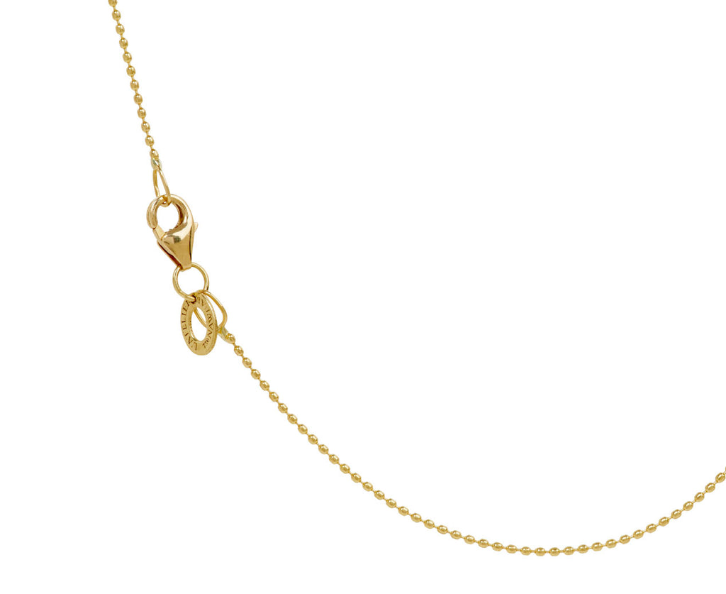 L'atelier Nawbar Armour Trinket Heart Pendant Necklace - closure