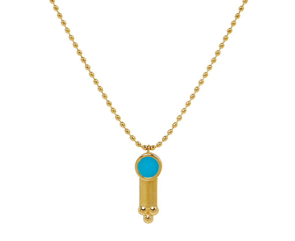 L'Atelier Nawbar Armour In the Name of the Queen Pendant Necklace - back