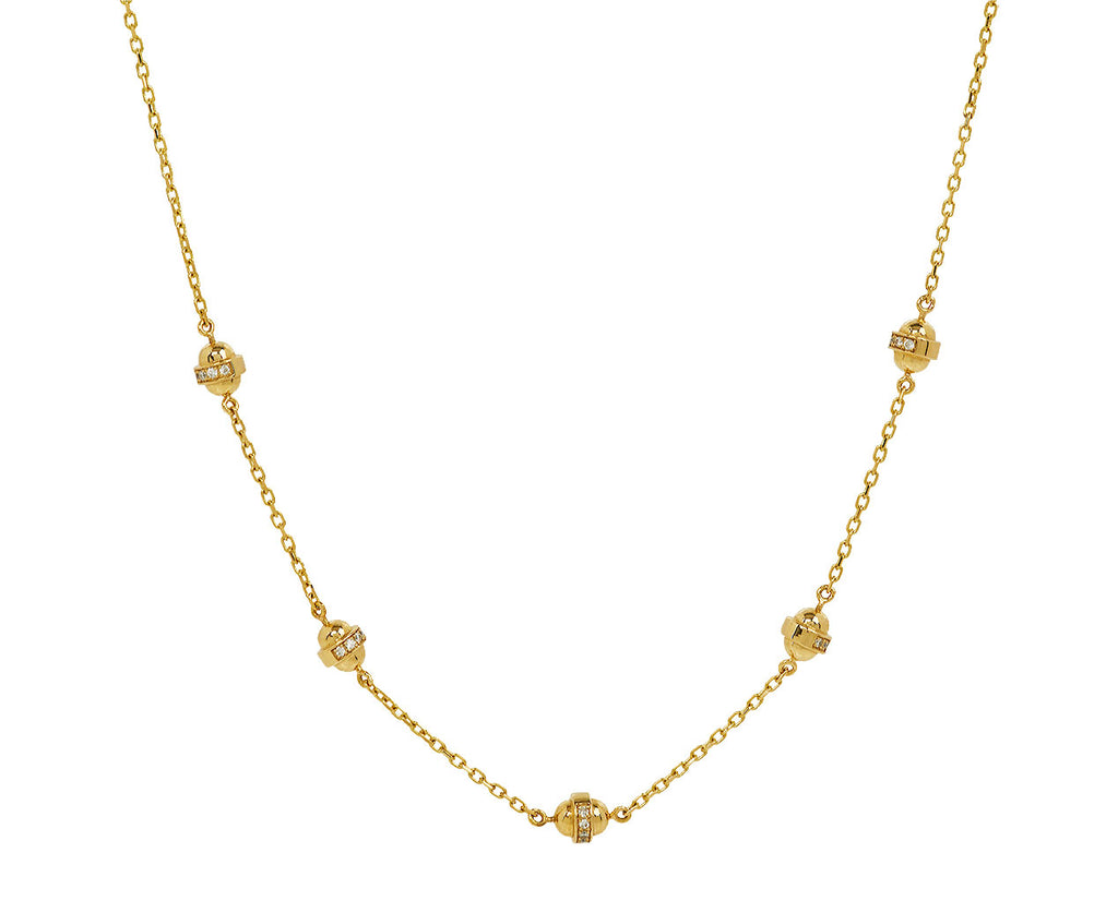 The 5 Dots Gold Necklace - TWISTonline 