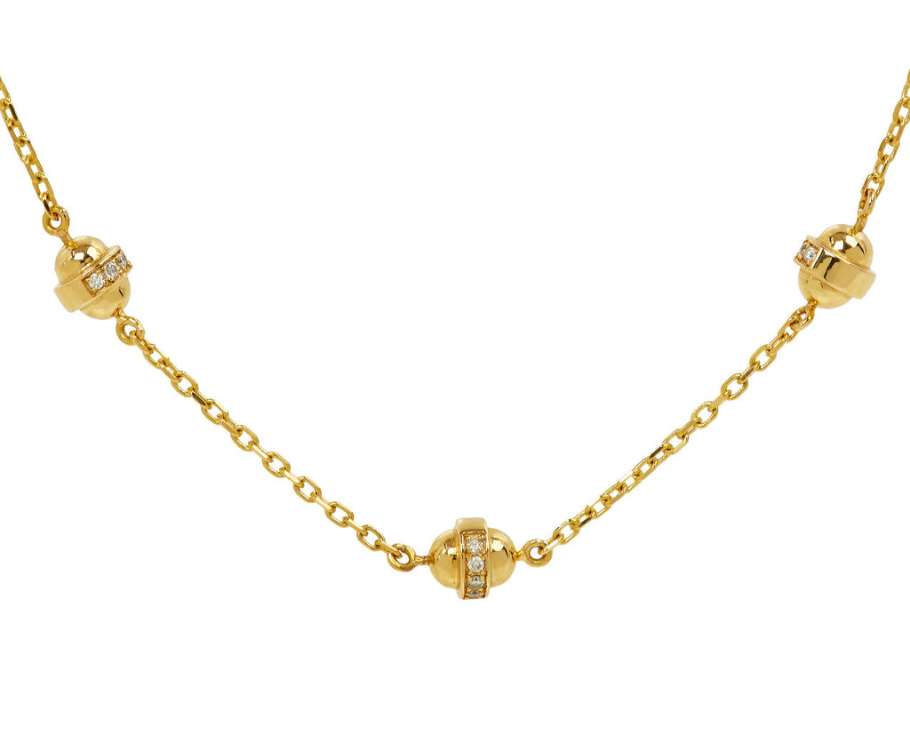 The 5 Dots Gold Necklace - TWISTonline 