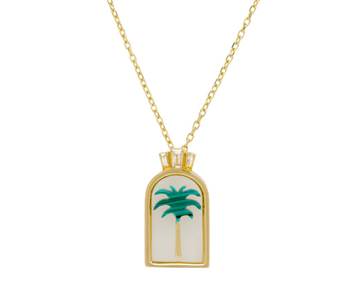 L'Atelier Nawbar's Palm Pendant Necklace