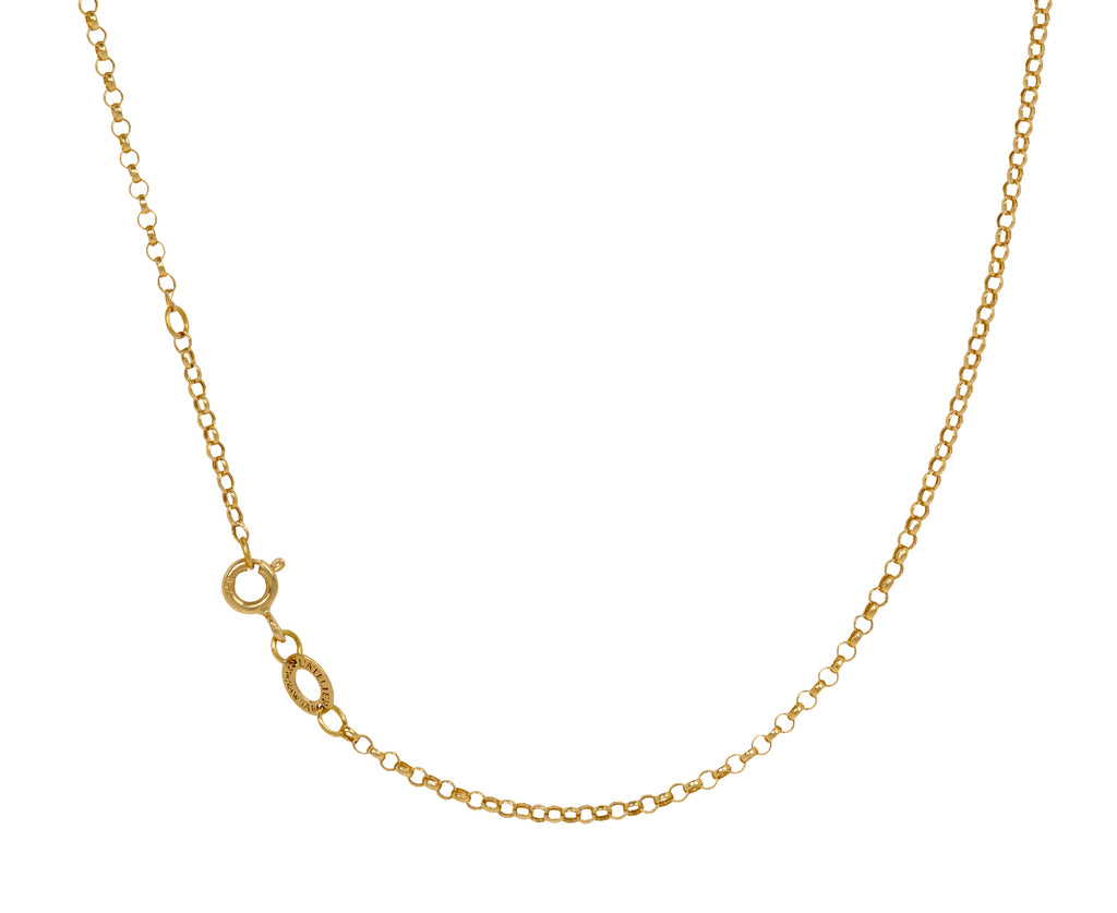 L'Atelier Nawbar Small Circus Moon Pendant Necklace - closure
