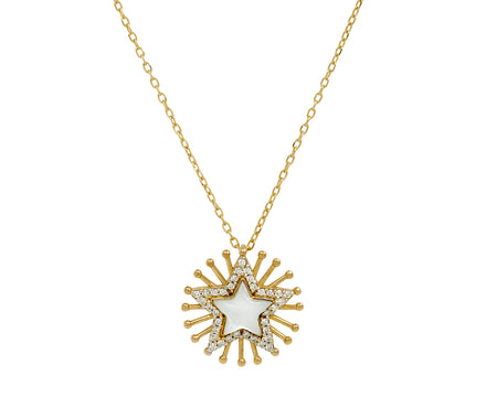 L'Atelier Nawbar Mini Spiky Star Pendant Necklace