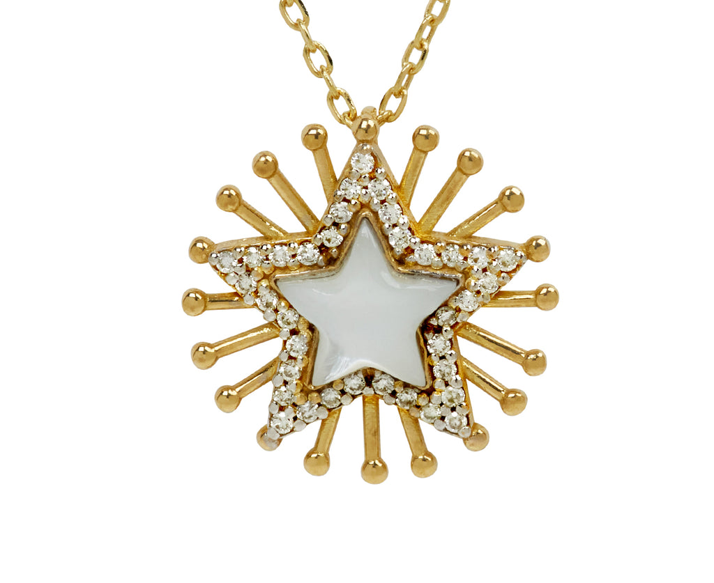 Mini Spiky Star Pendant Necklace