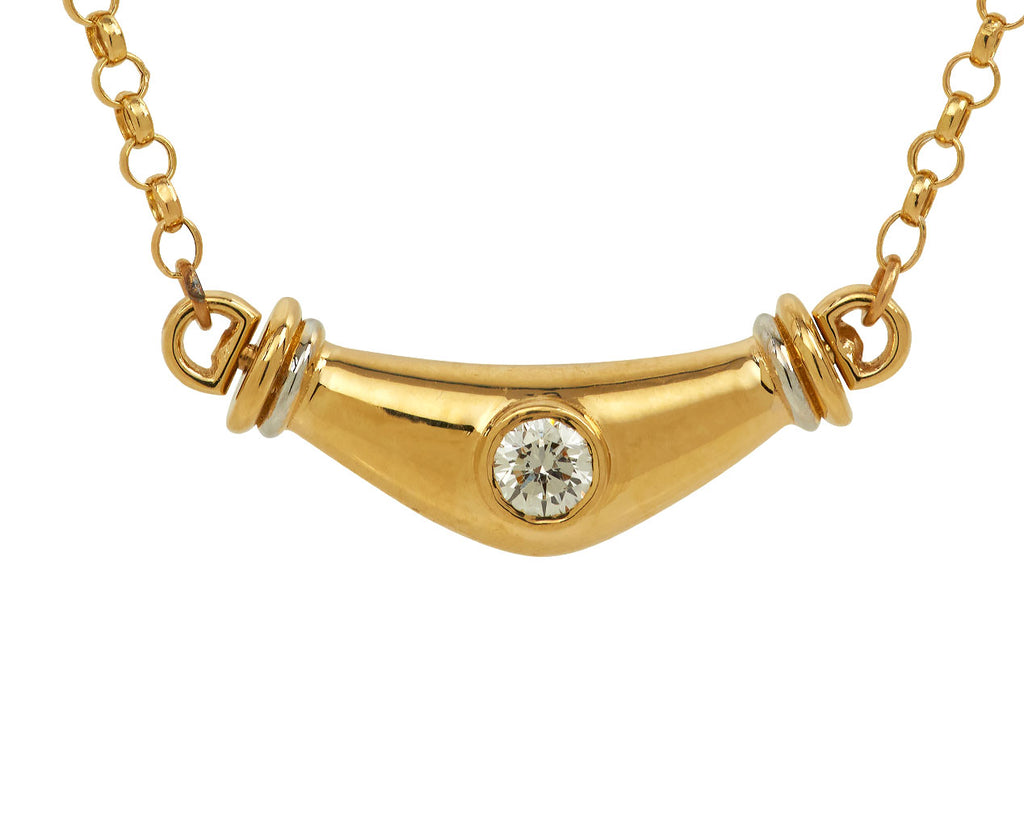 Round Diamond Karma Necklace - TWISTonline 